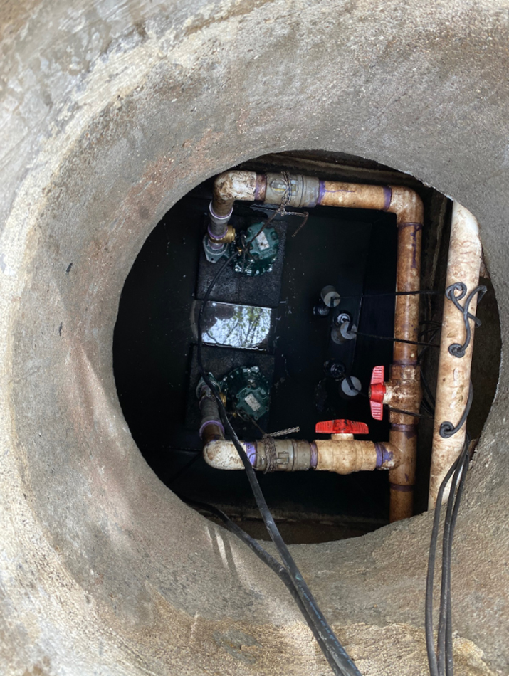 Septic-Repair-1 Inside of a septic system