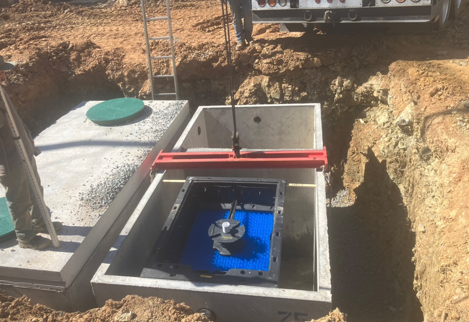 Septic-system-being-installed Septic system being installed